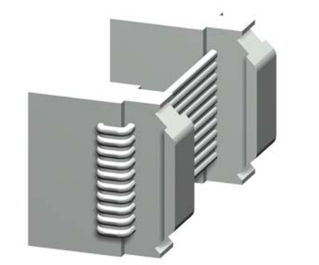 SIRIUS Connecting cable Length 0.025 m, flat - 3UF7930-0AA00-0