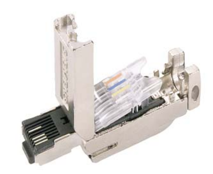 IE FC RJ45 Plug 180 (2x2), RJ45 data connector - 6GK1901-1BB10-2AA0