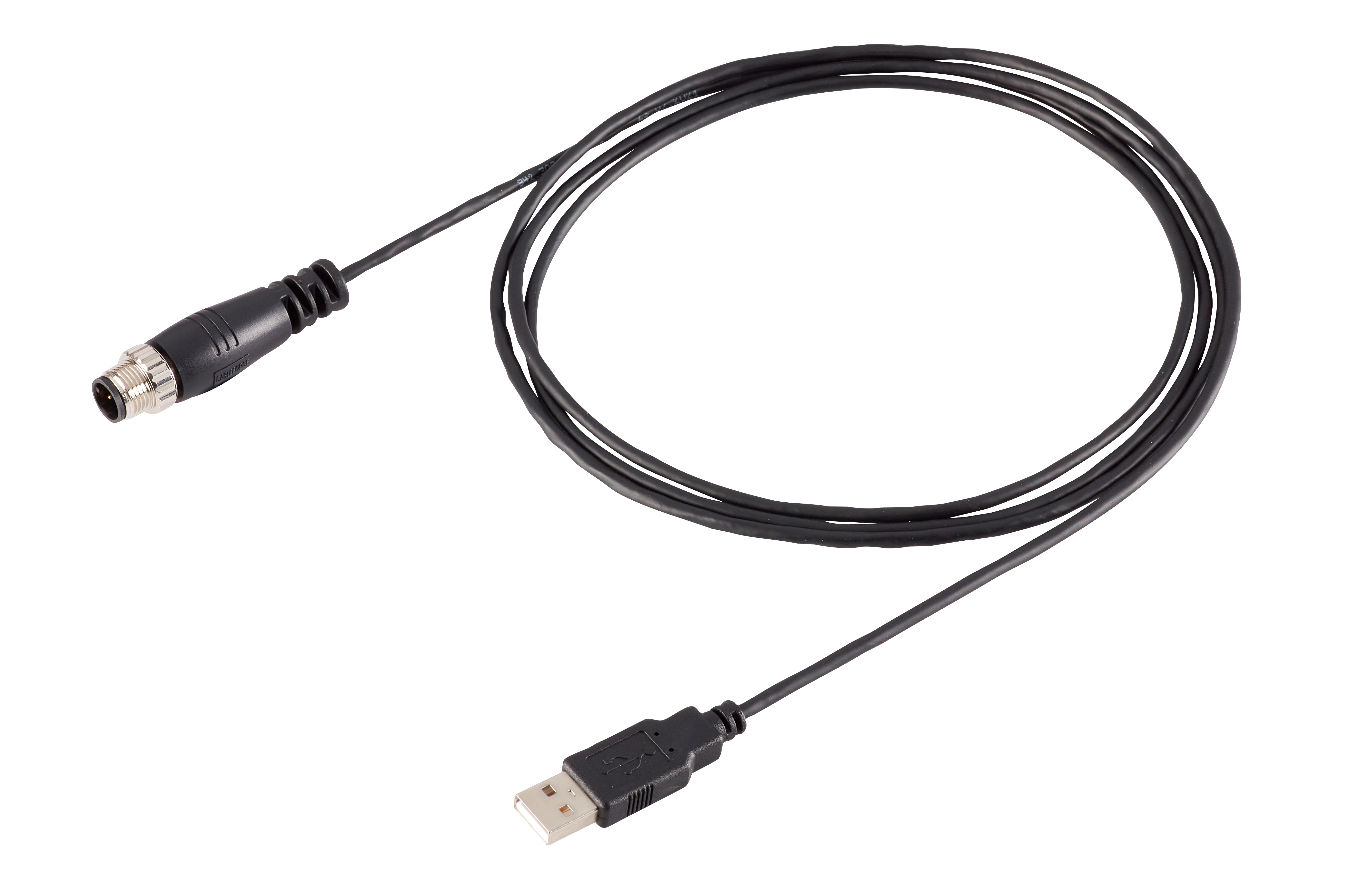 Adapter Cable, M12-5pin male to USB (BXS) - 942309001