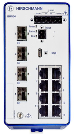 BRS30-8TX/4SFP - 942170007 (Product code: BRS30-0804OOOO-STCY99HHSESXX.X.XX)